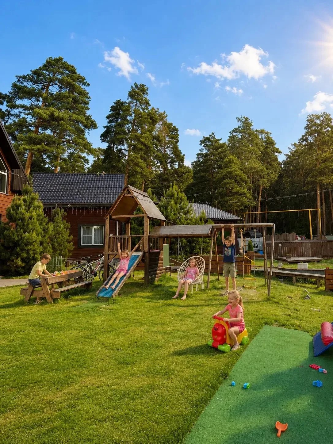 Семейный отдых на территории MagicWood